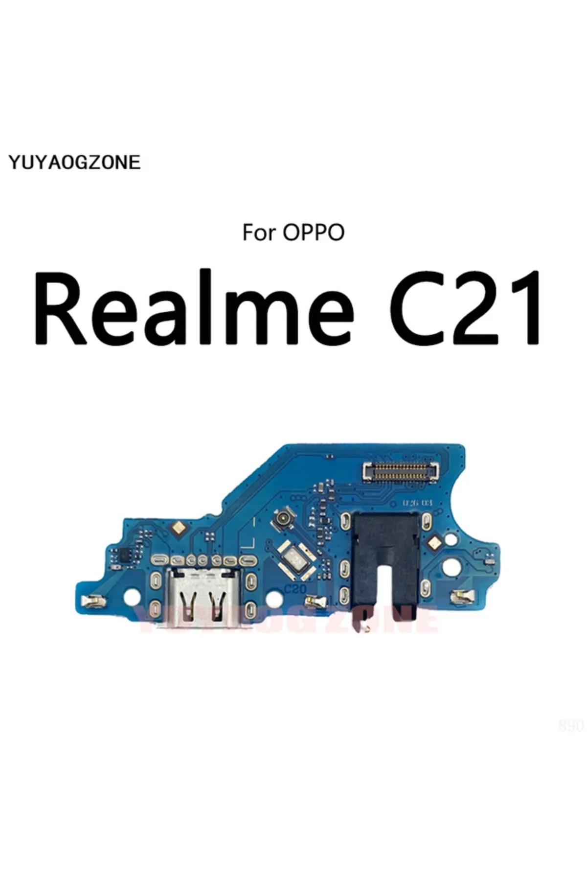 Realme C21 Uyumlu Şarj Soketi Kulaklık Soketi