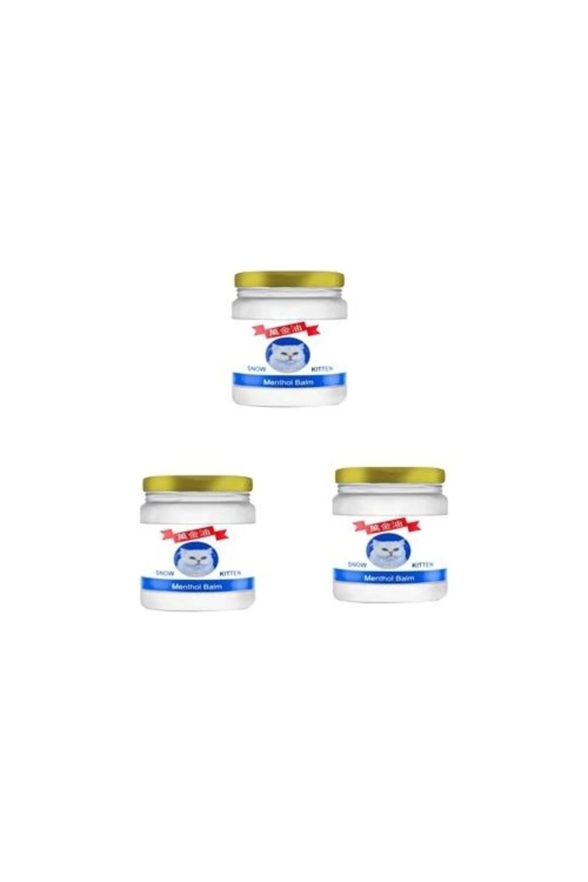 Snow Kitten Krem Mucize Menthol Balm Krem 50 ml x 3 Adet