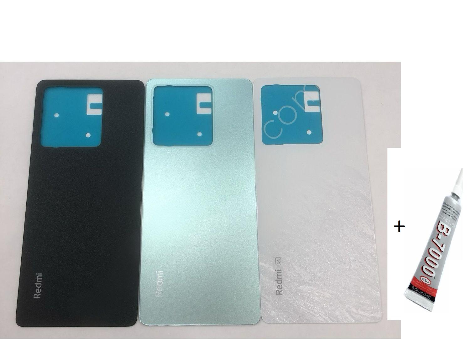 REDMİ NOTE 13 5G Uyumlu Arka Batarya Pil Kapağı MOR (B700