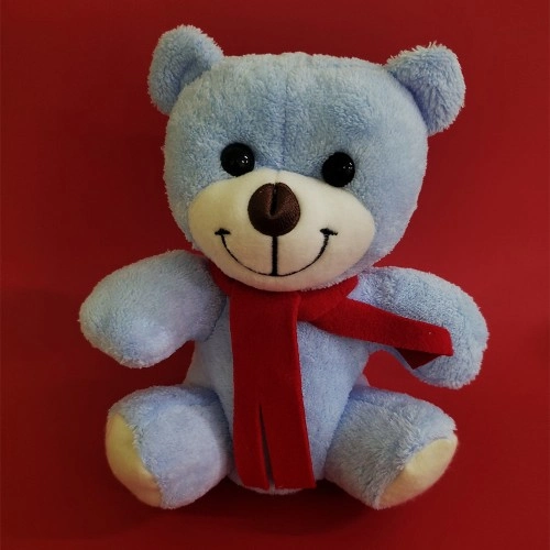 Sevimli Mavi Peluş 30 cm Oda Dekoru