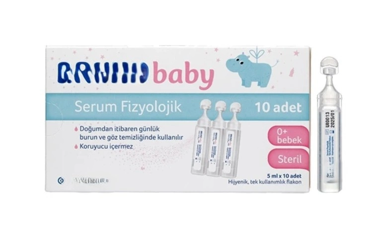 Fizyolojik Serum 5 ml 10'lu Flakon Seti
