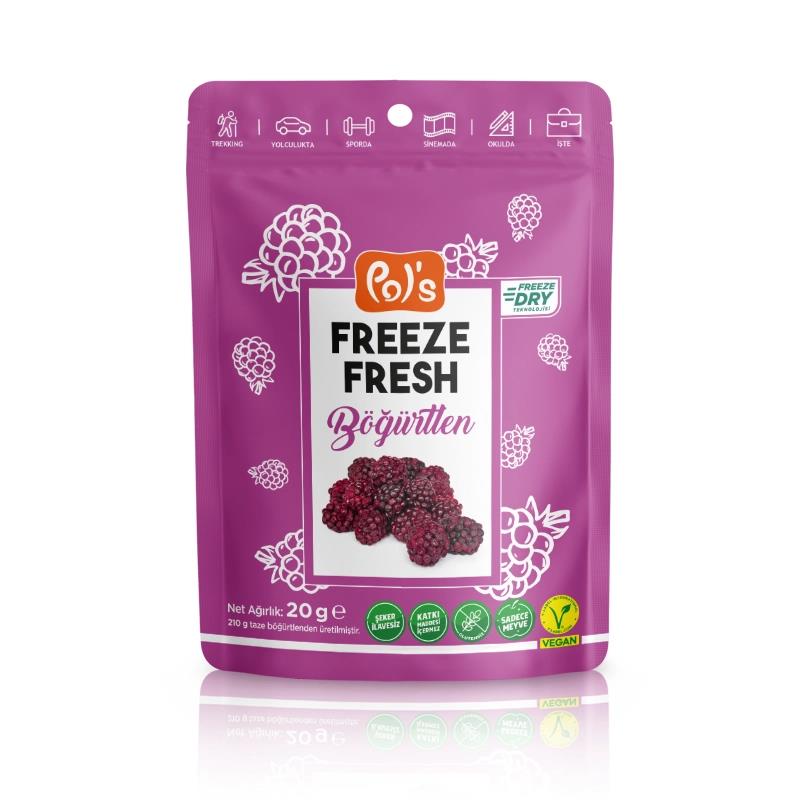 Pol’s Freeze Fresh Böğürtlen 20 Gr