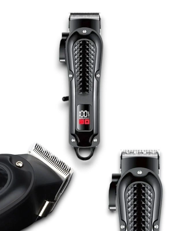 Ergonomik Tıraş Makinesi 750 Şarj Edilebilir Tarak Başlıkları ile