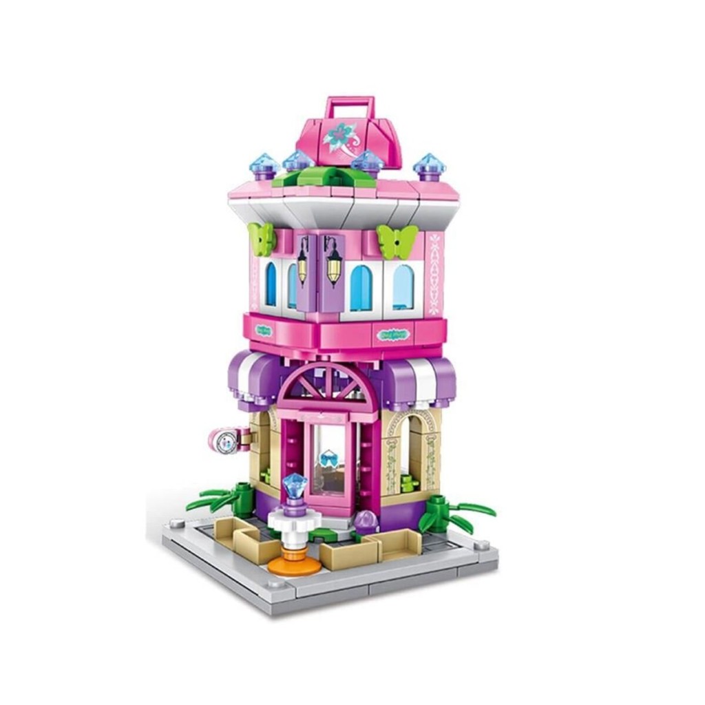 P657038 Çanta Dükkanı 266 Parça Block Oyuncak