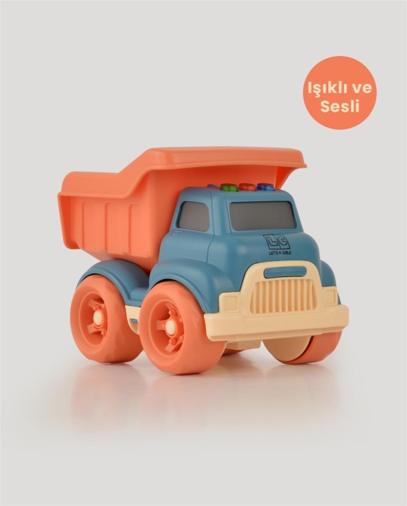Işıklı ve Sesli Oyuncak Kamyon – Miniklerin Güvenli Eğlencesi!