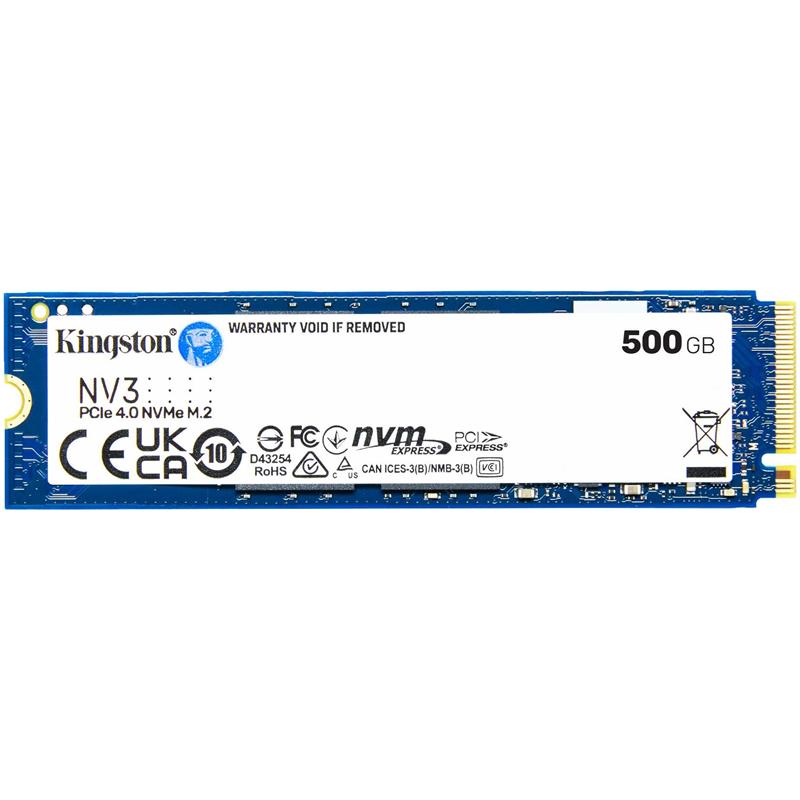 500 GB NV3 M.2 NVME PCIE GEN4 5000/3000MBS SNV3S/500G
