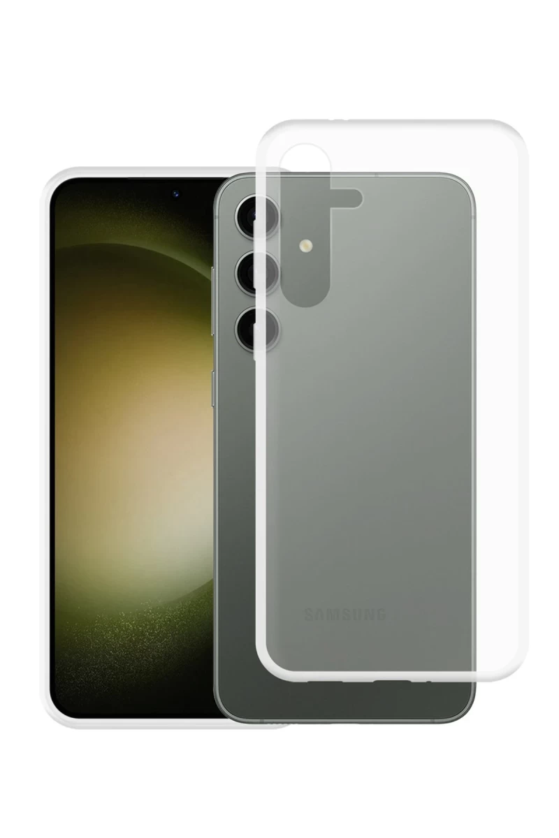 Samsung Galaxy S24 Plus Uyumlu Kılıf Lüx Şeffaf Silikon