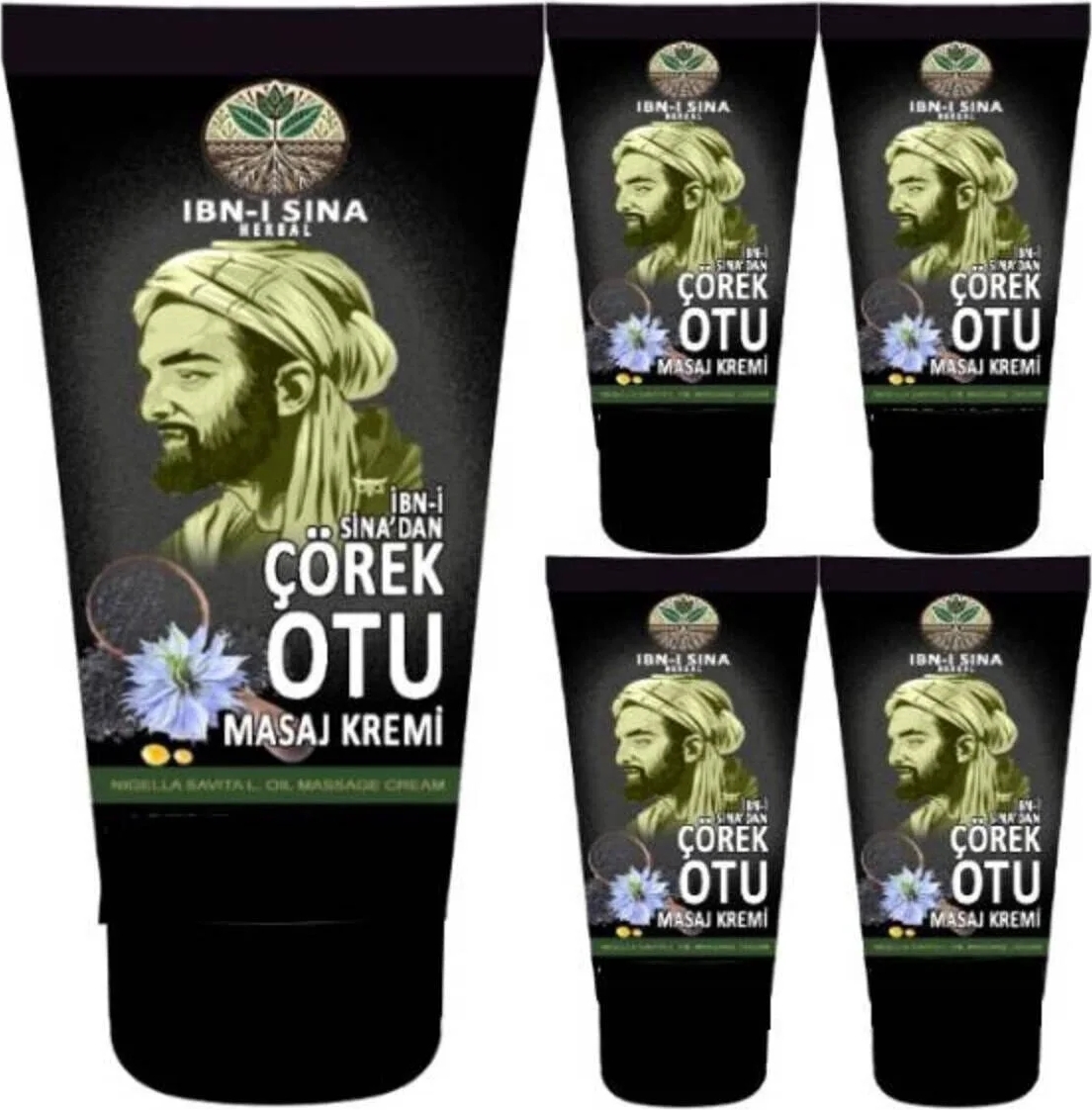 Süper Ibni Sina Çörek Otu Kremi 5X50 ml