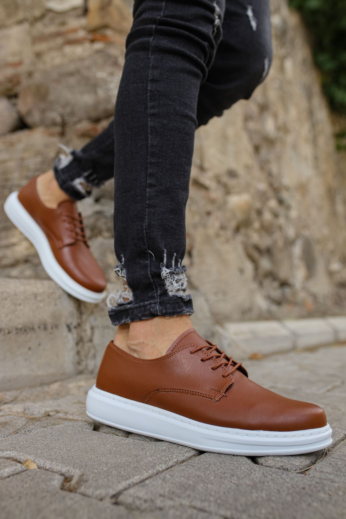 MN003 - CBT Pelle Classica Erkek Ayakkabı TABA