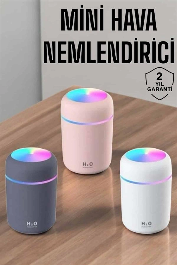 Aromaterapi Buharlı Hava Nemlendirici 30-45 mL saat