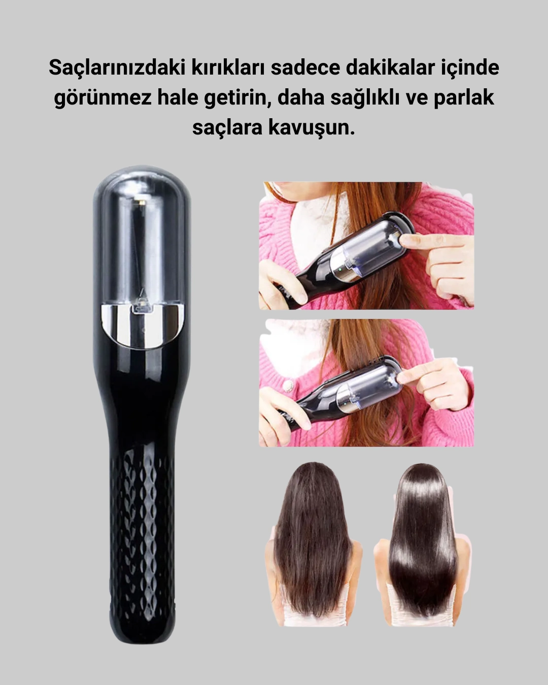 Taşınabilir Elektrikli Saç Düzeltici 1 Adet
