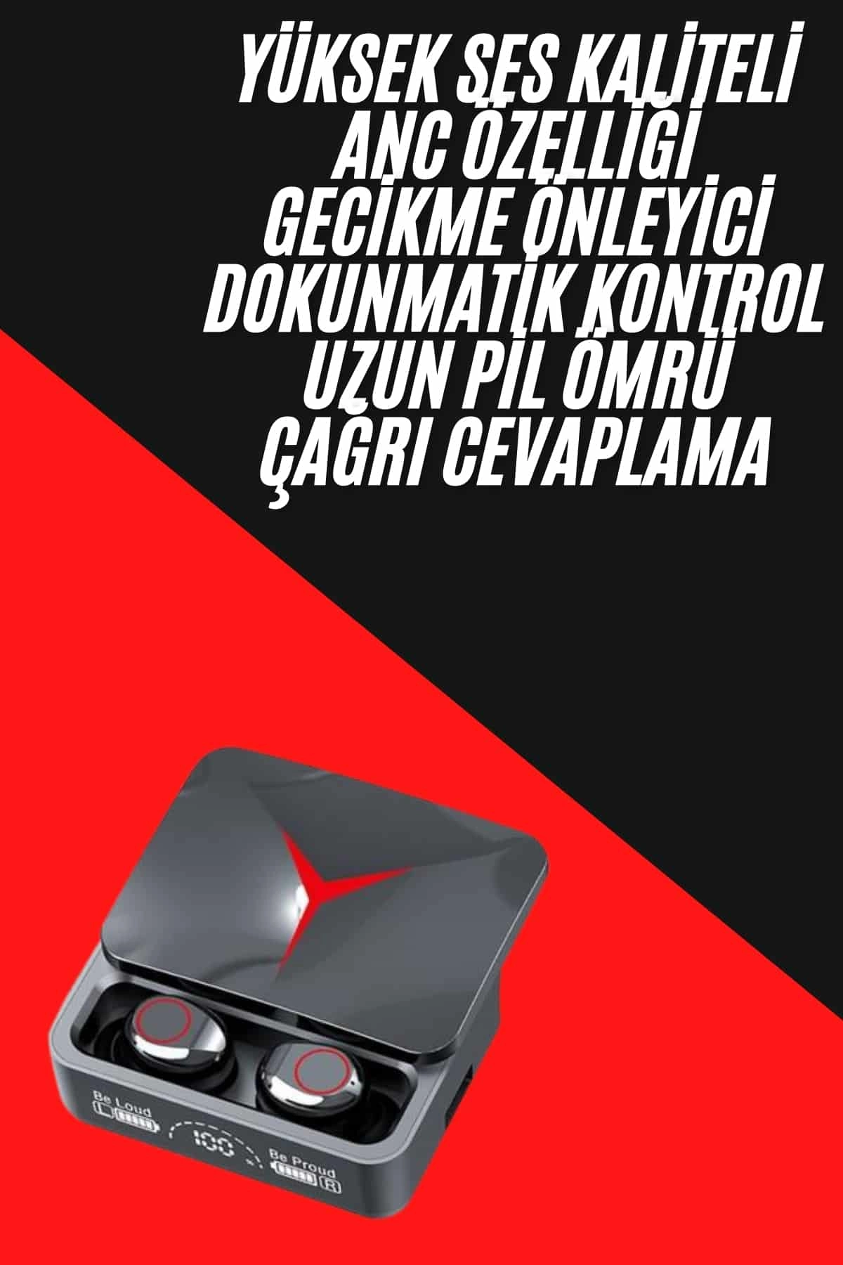 Kablosuz Bluetooth Kulaklık 4-5 Saat Pil Süresi ile
