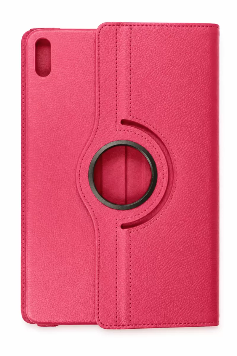 Huawei MatePad SE 11 Kılıf 360 Tablet Deri Kılıf - Pembe