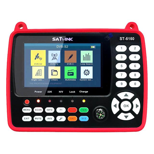 Satlink ST-5150 Combo DVB-S/S2/C/T/T2 - 4.3’’ Ekranlı Görüntülü Full HD Uydu Yön Bulucu