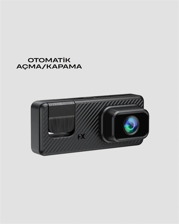 Yeni Nesil 3 Kanallı Araç DVR Ön İç Arka Kamera Tam Kapsama