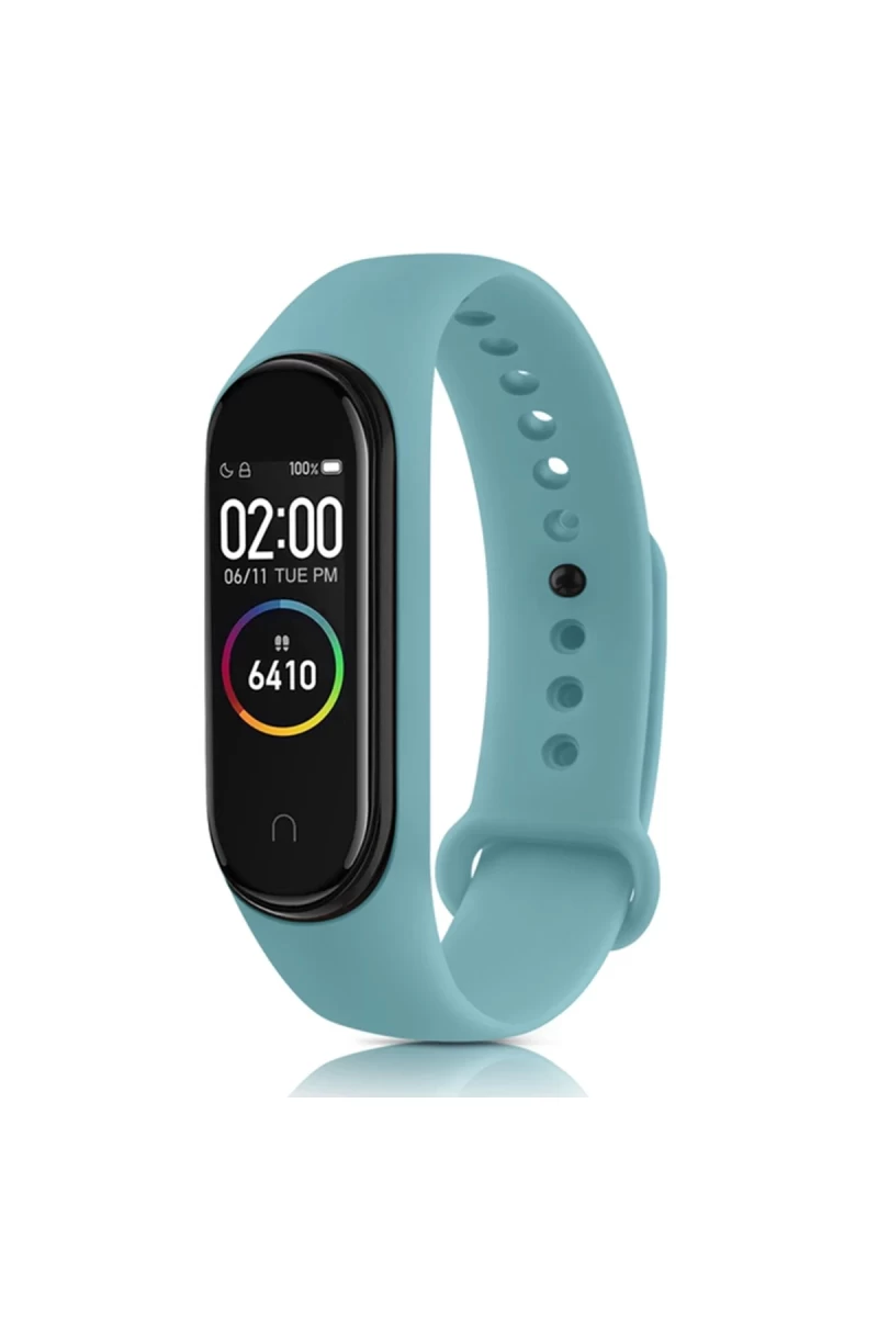 Xiaomi Mi Band 6 Uyumlu Klasik Kordon - Bebek Mavisi