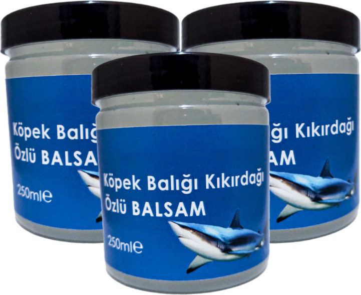 Köpekbalığı Kıkırdağı Kremi Paincream 250 ml Kremi 3 Adet