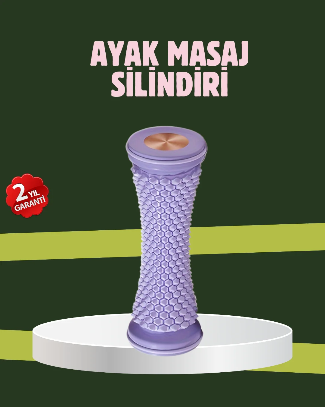 Ayak Masaj Aleti Kirpi Masaj Topu Kompakt Taşınabilir