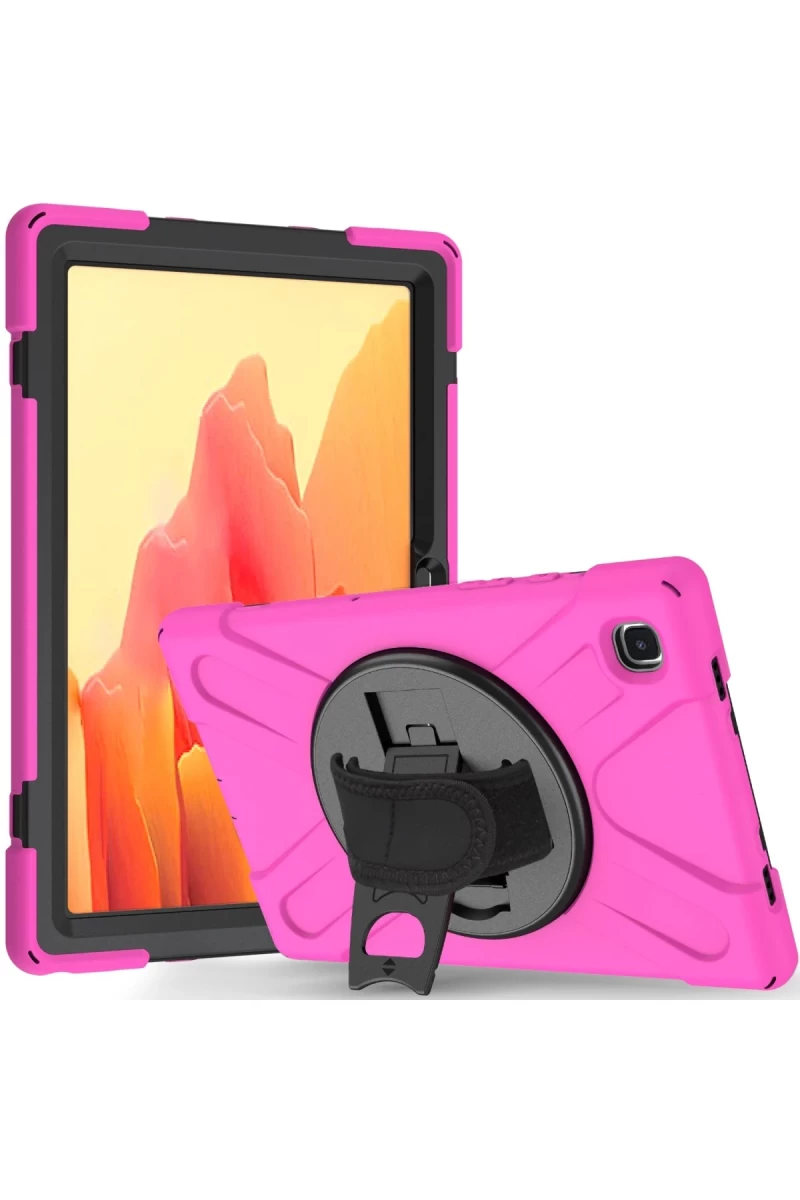 Samsung Galaxy T220 Tab A7 Lite 8.7 Kılıf Amazing Tablet Kapak - Pembe