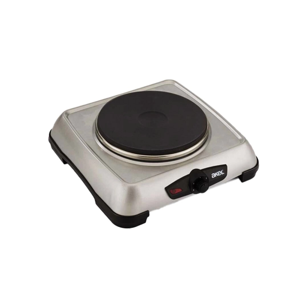 Mini Elektrikli Ocak 1500W 18cm Tek Gözlü Gümüş