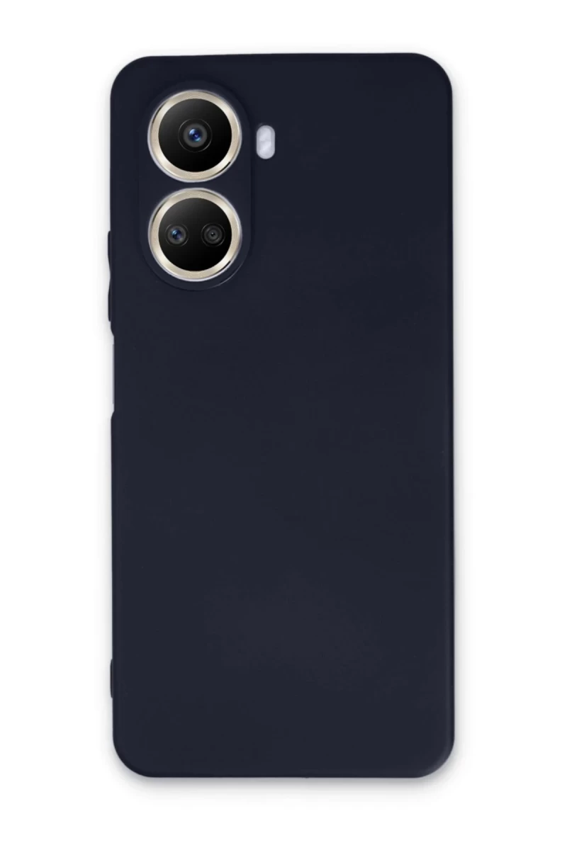 Huawei Nova 10 SE Uyumlu Kılıf First Silikon - Lacivert