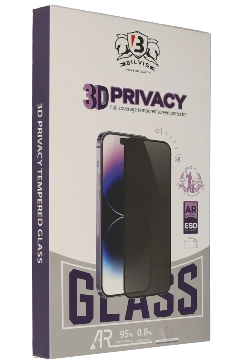 Samsung Galaxy S25 Uyumlu Edge Bilvis 3D Hayalet Cam Ekran Koruyucu