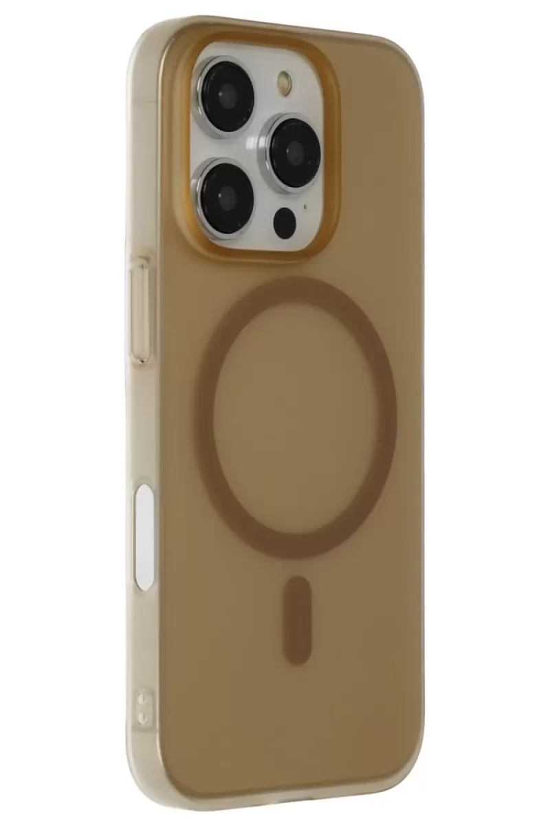 Joko Apple iPhone 16 Pro Max Uyumlu Tuna PC Slim Magsafe Kapak - Çöl Titanyum
