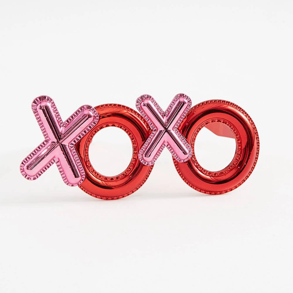 Eğlenceli Kırmızı Parti Gözlüğü 17x7 cm