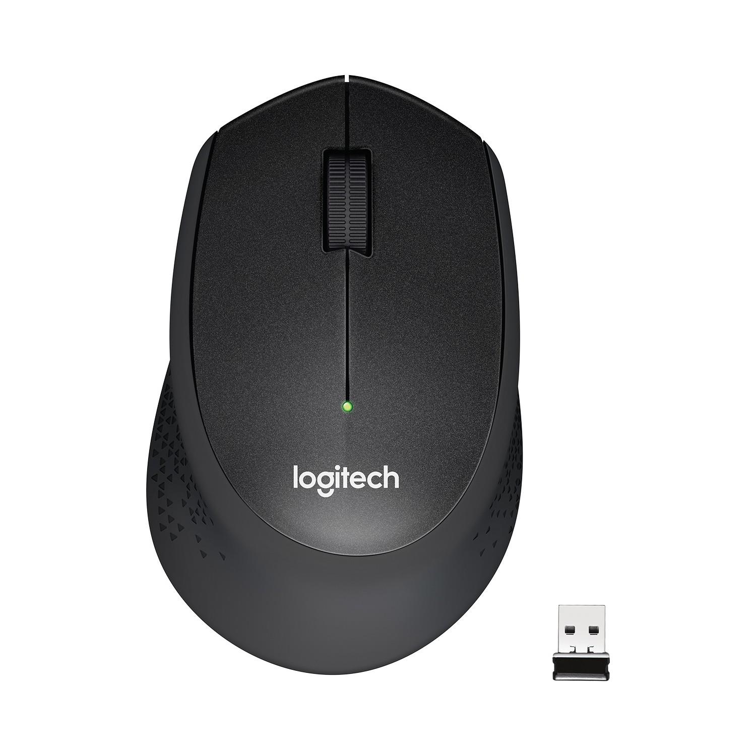 M330 SESSİZ KABLOSUZ USB OPTİK MOUSE SİYAH 910-004909