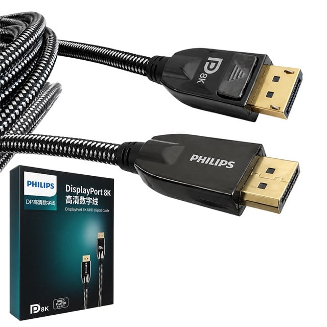 SWR3139W/93 2 Metre 8K 60Hz DisplayPort 1.4 Kablo Premium Örgülü Zırhlı