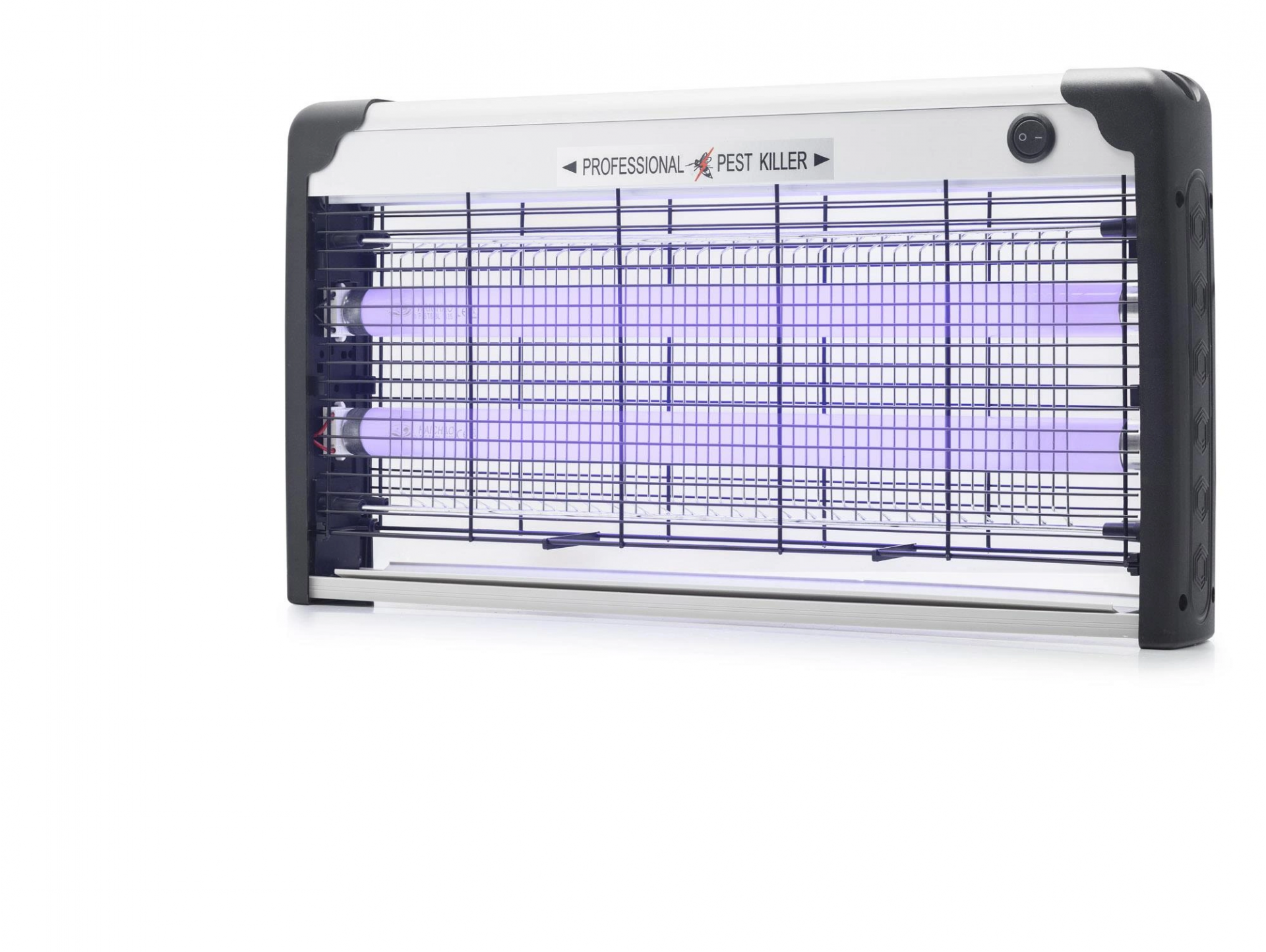Haşere Kontrol Cihazı 30W 49 Cm Alüminyum Siyah Beyaz