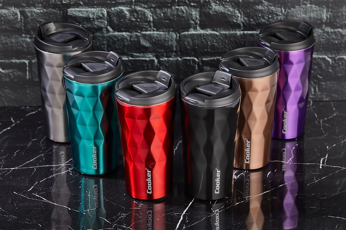 CKR-2048 350ML.ÇELİK Mug Termos Bardak Renkli