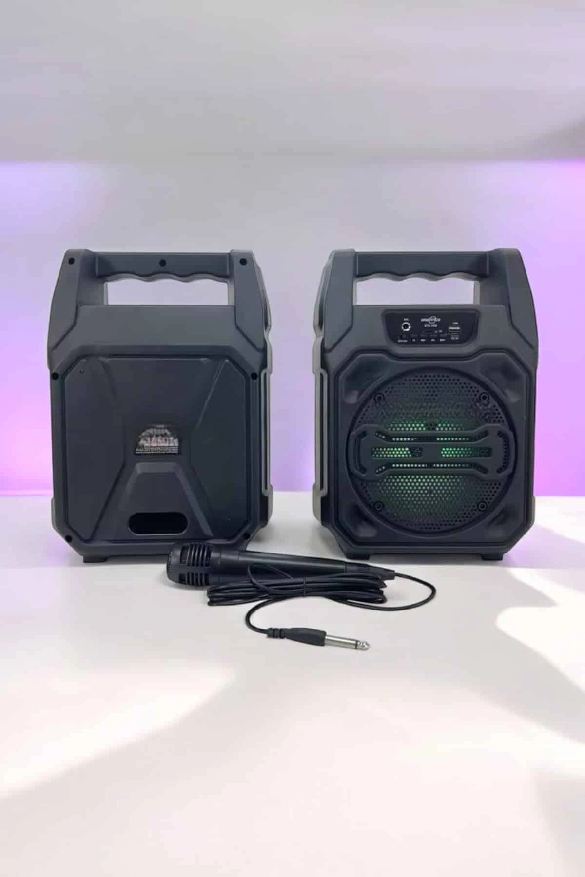 Taşınabilir Bluetooth Hoparlör 6.5 İnç 15W Yüksek Ses