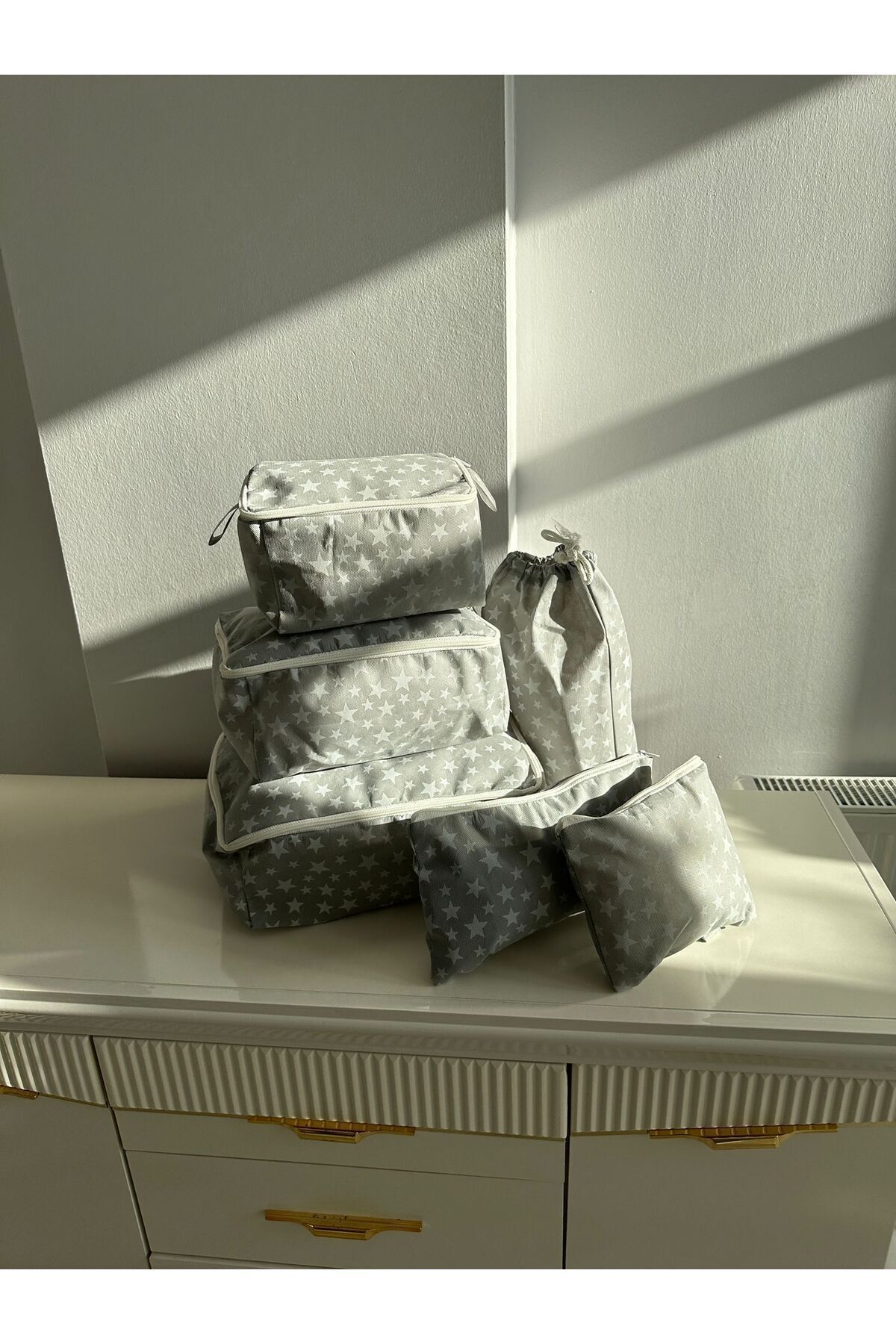 6 lı Valiz Düzenleyici Bavul Içi Organizer Set Seyahat Hurcu