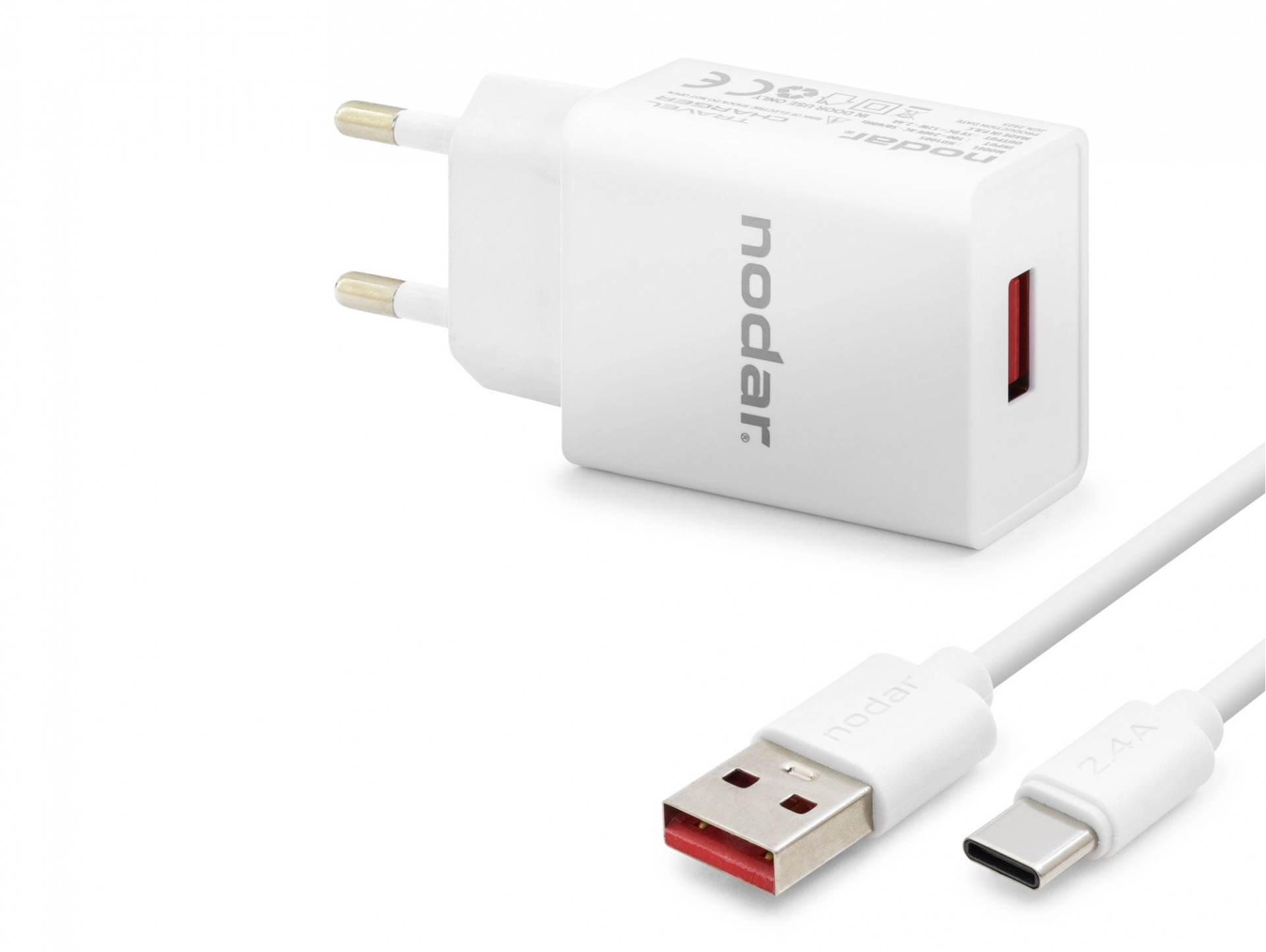 Hızlı Şarj Seti 12W 2.4A 1 M Type-C Kablo ve Adaptör