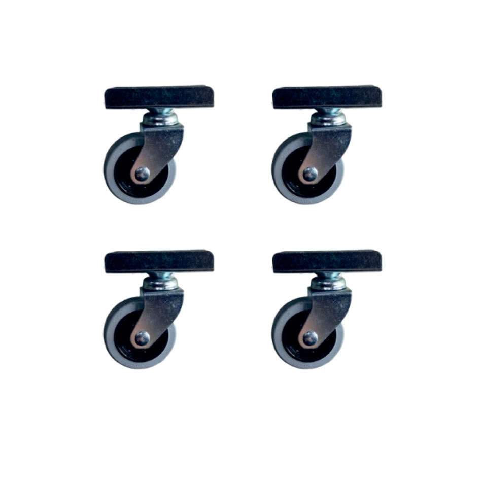 Bilyalı Teker 20x50 Gri 18MM 4 Adet