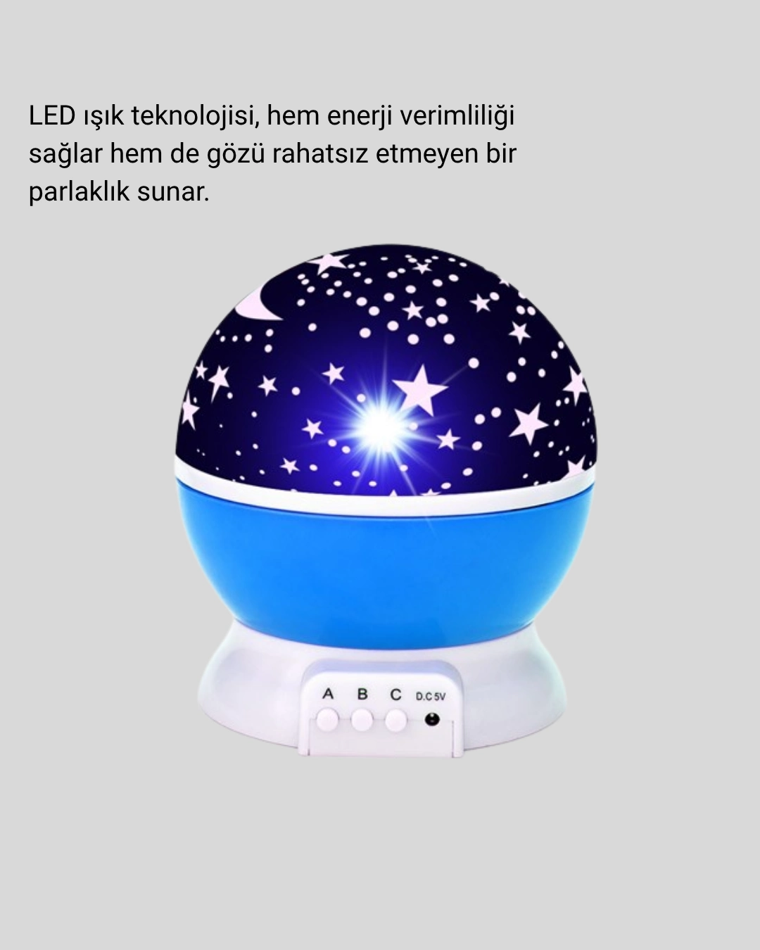 Yumuşak Işıklı LED Gece Lambası 6 Renk Modu Çocuklar için
