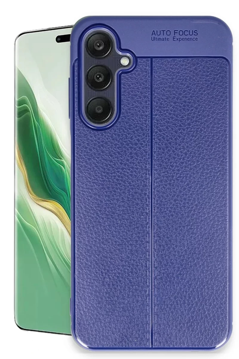 Samsung Galaxy A25 5G Uyumlu Kılıf Auto Focus Kapak - Lacivert