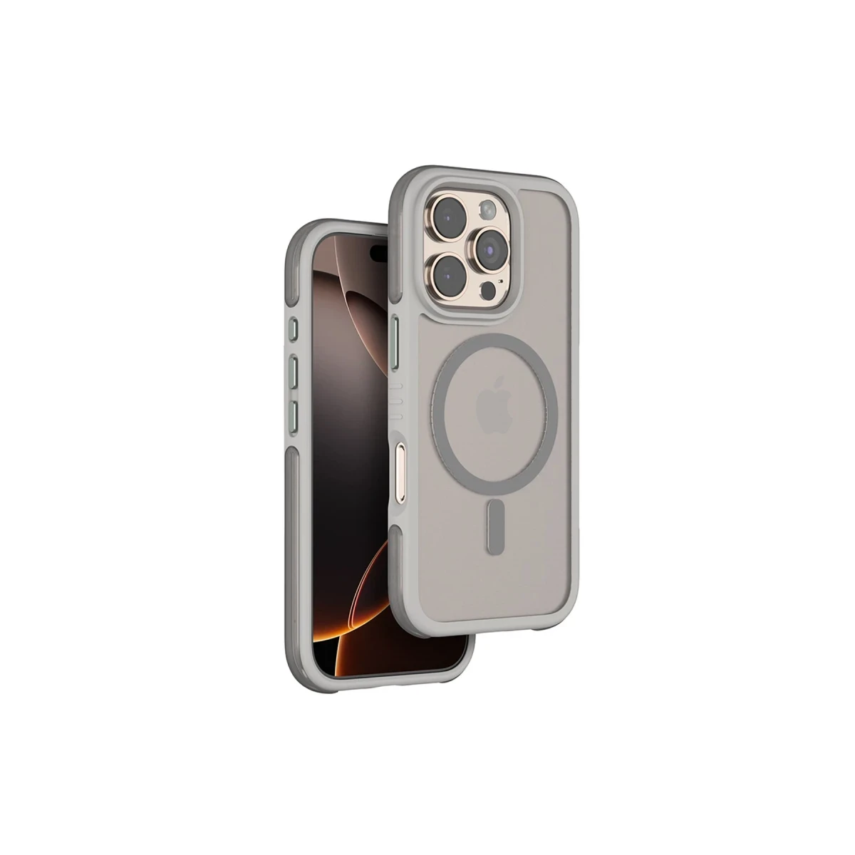 Venco Apple iPhone 16 Pro Max Orbit Magsafe Kapak - Titan Gri