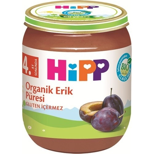 Doğal Organik Erik Püresi 125 Gr Sağlıklı Atıştırmalık