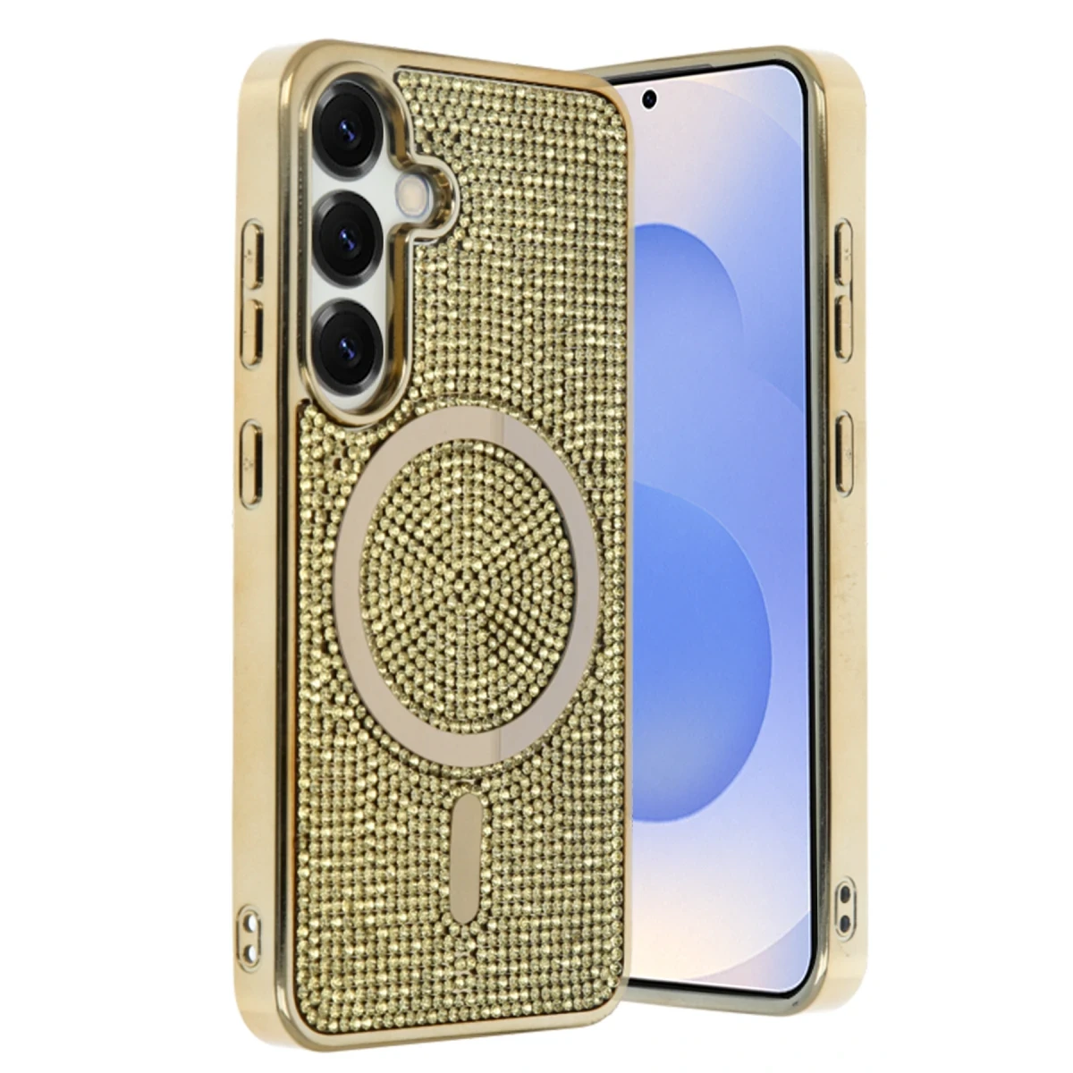 Joko Samsung Galaxy S23 FE Helen Magsafe Kapak - Gold