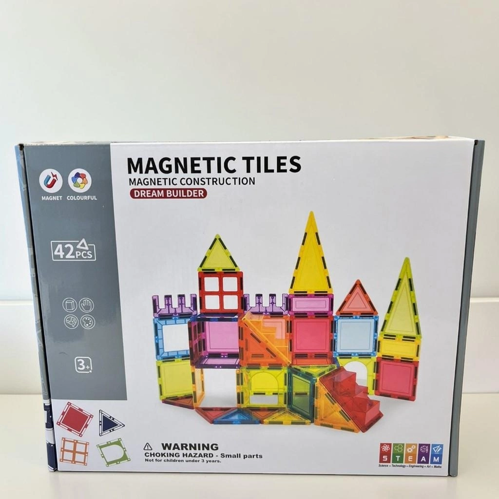 Renkli Blok 42 Parça Magnet Seti