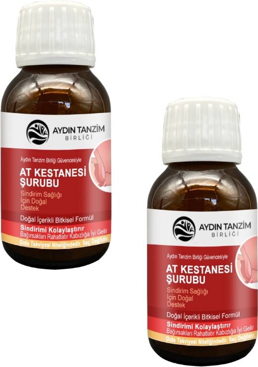 At Kestanesi Şurubu Rahat ve Hafif His Için 50 ml x 2 Adet