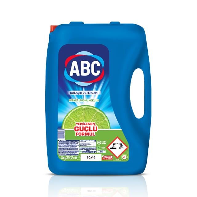 Sıvı Bulaşık Detejanı Misket Limon 4kg 1 Adet
