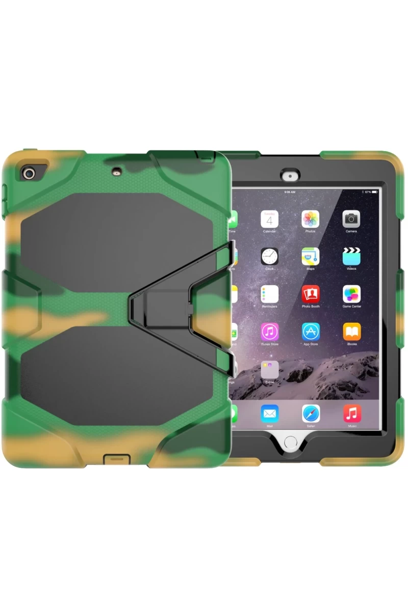 Apple iPad 5 Air 9.7 Kılıf Griffin Tablet Kapak - Kamuflaj