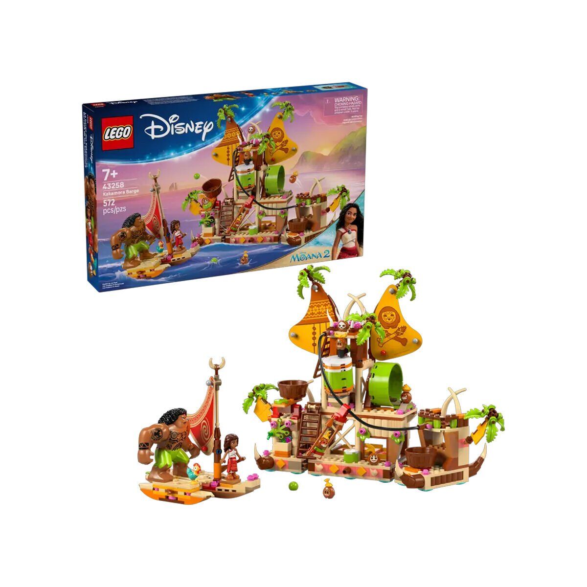 43258 Lego Disney Prensesi Moana 2 - Kakamora Gemisi 572 parça +7 yaş