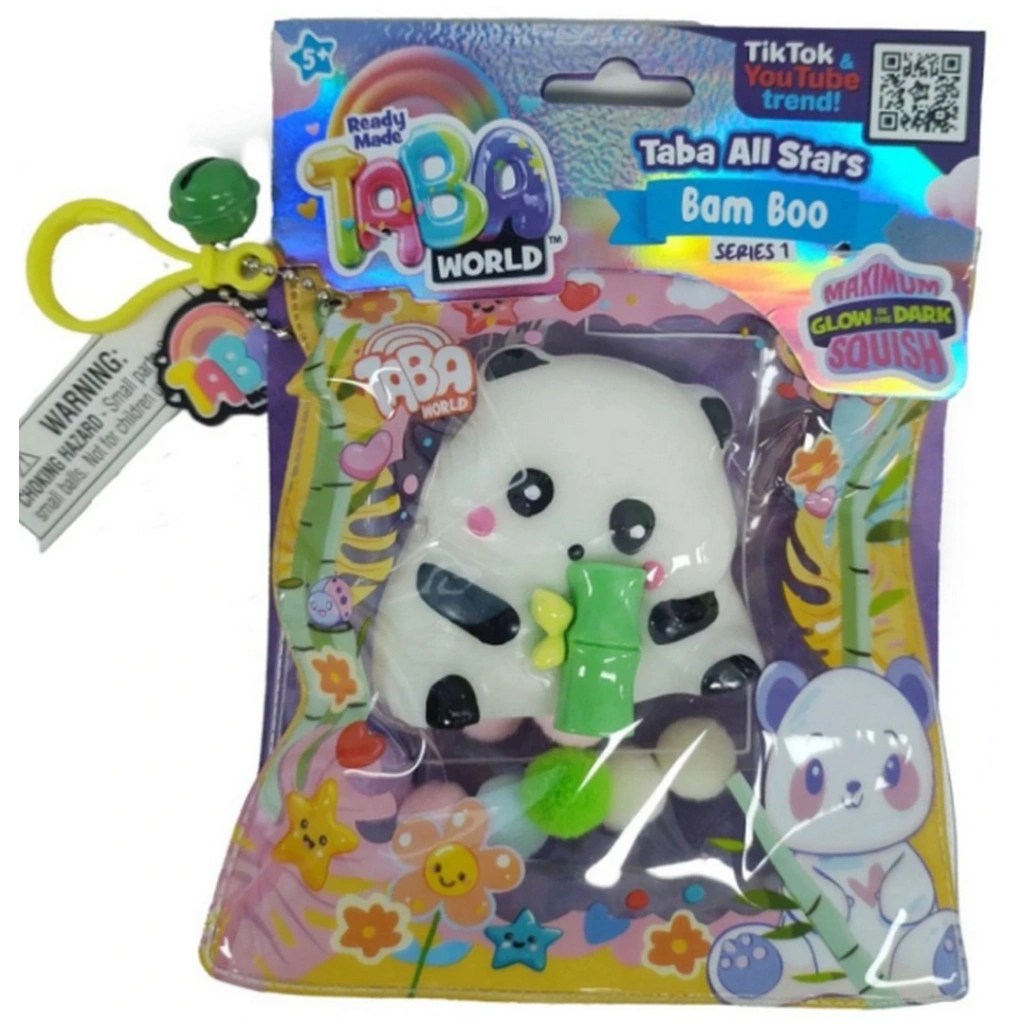 Panda Temalı Taba Squishy 1 Adet Eğlenceli Oyun