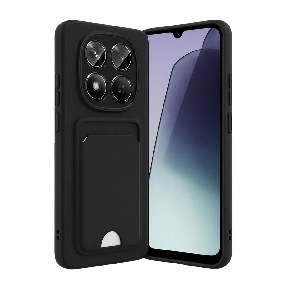 Xiaomi Redmi Note 15 Pro 4G Kelvin Kartvizitli Silikon - Siyah