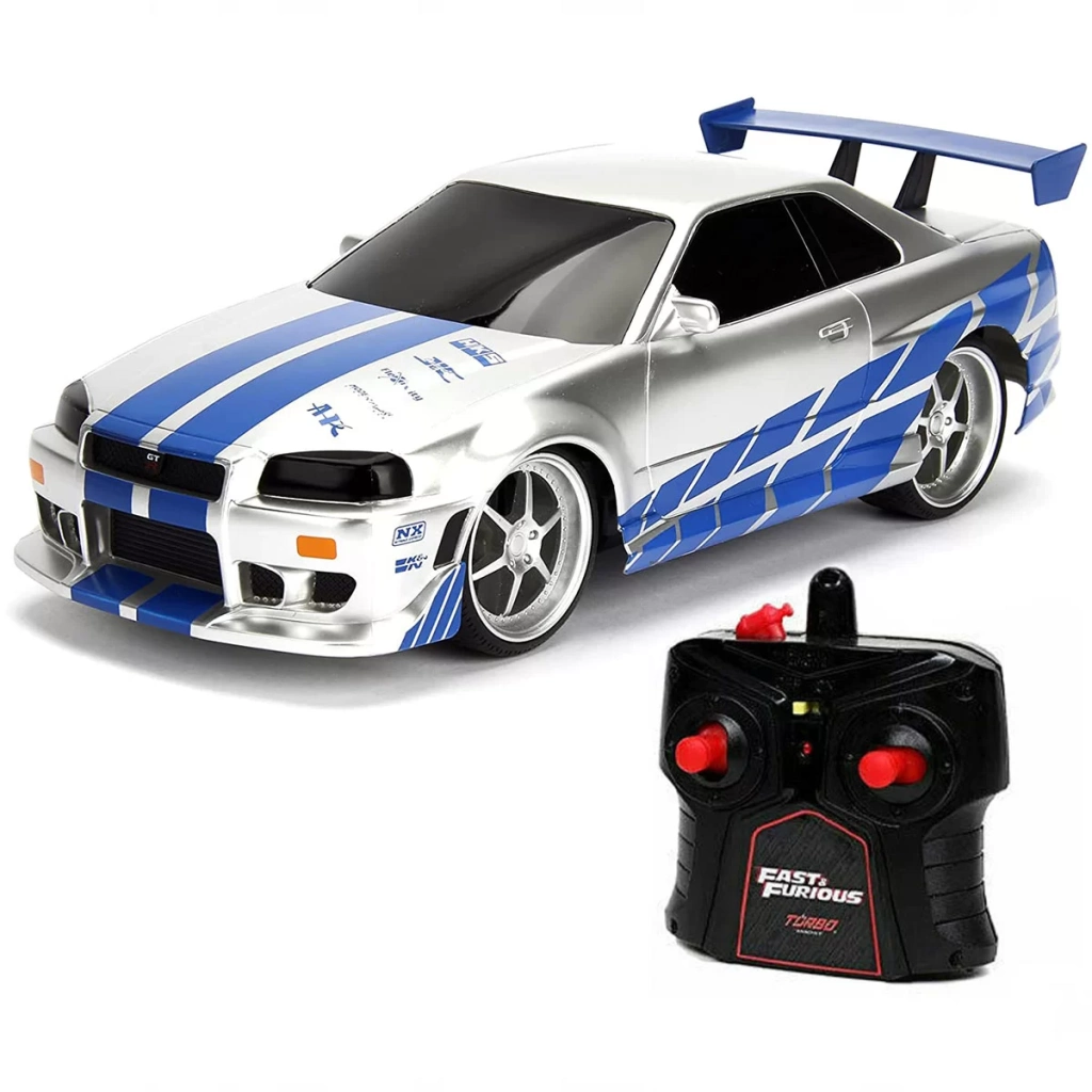 Kumandalı Brian's Nissan Skyline GT-R Turbo 1:16
