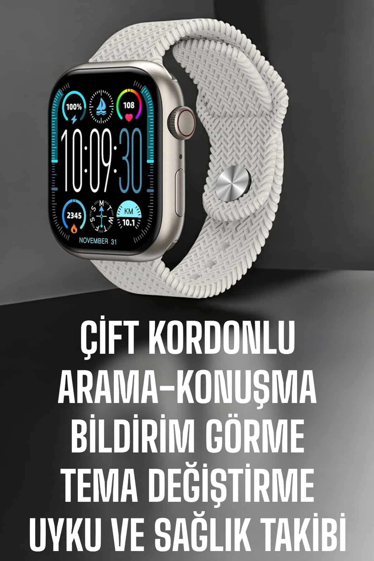 Akıllı Saat GPS Takibi 1 Adet Adımsayar ve NFC Özelliği